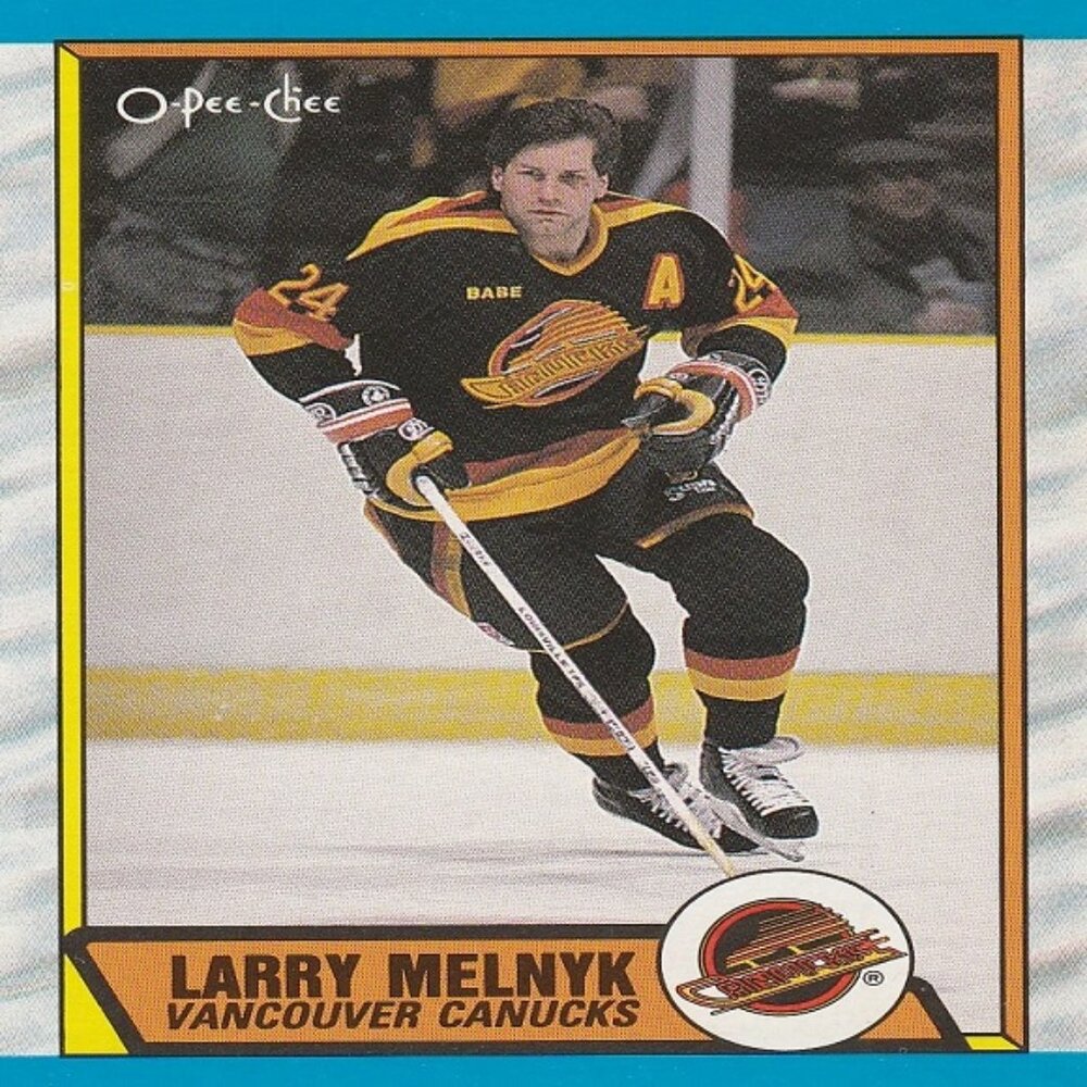 Larry Melnyk - 1989 O Pee Chee Hockey Card